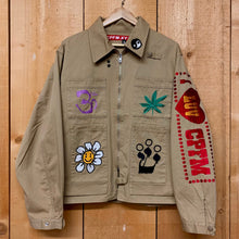 Load image into Gallery viewer, cactus plant flea market knowledge jacket 2021
