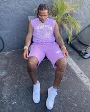 Load image into Gallery viewer, Spider Worldwide Gunna Wunna Sweat Shorts Purple
