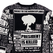 Load image into Gallery viewer, Supreme Newsprint Sweater