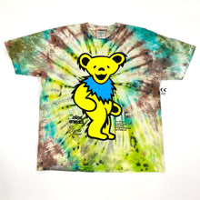 Load image into Gallery viewer, Online Ceramics Yellow Bear Tie Dye Tee Shirt Grateful Dead Collab