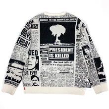 Load image into Gallery viewer, Supreme Newsprint Sweater