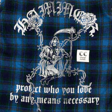 Load image into Gallery viewer, warren lotas hammer protect who you love flannel