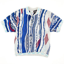 Load image into Gallery viewer, vintage Coogi Polo Sweater Short Sleeve Shirt
