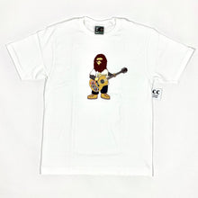 Load image into Gallery viewer, Bape Acoustic Guitar Tee Shirt 2000s