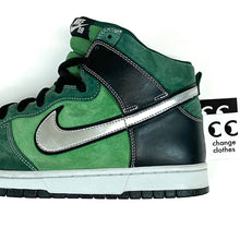 Load image into Gallery viewer, NIKE SB DUNK HIGH BRUT 2007 GREEN TOMATILLO METALLIC SILVER