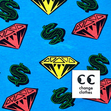 Load image into Gallery viewer, OG BBC ICE CREAM Diamonds & Dollars Allover Tee Shirt