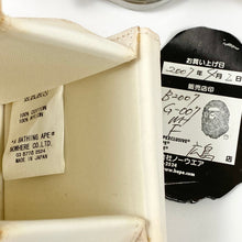 Load image into Gallery viewer, Bape Bapex Sta Logos Big Face Silver Watch 2007