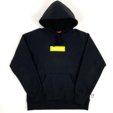 Load image into Gallery viewer, Supreme Lime / Black Box Logo Hoodie