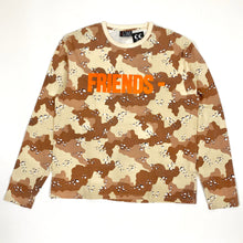 Load image into Gallery viewer, OG VLONE Sand Camo Friends- L/S Tee Shirt 2016