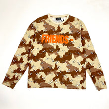 Load image into Gallery viewer, OG VLONE Sand Camo Friends- L/S Tee Shirt 2016