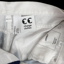 Load image into Gallery viewer, raf simons // calvin klein painted barn denim jeans