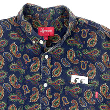 Load image into Gallery viewer, Supreme Paisley Button Down Shirt 2013