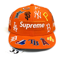 Load image into Gallery viewer, supreme // mlb // new era 59fifty fitted hat 7 1/4 orange 2020