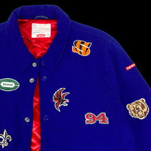 Load image into Gallery viewer, 2014 supreme franchise varsity jacket