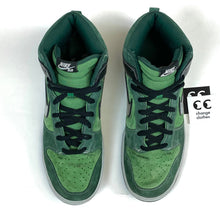 Load image into Gallery viewer, NIKE SB DUNK HIGH BRUT 2007 GREEN TOMATILLO METALLIC SILVER