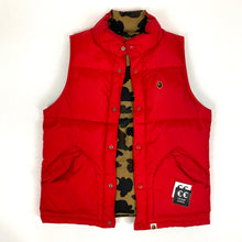 Load image into Gallery viewer, bape 1st camo reversible down vest