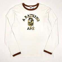 Load image into Gallery viewer, 2006 bape // kaws camo college logo ny l/s