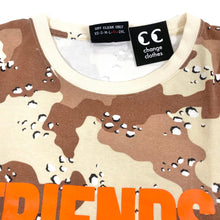Load image into Gallery viewer, OG VLONE Sand Camo Friends- L/S Tee Shirt 2016