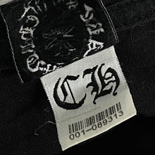 Load image into Gallery viewer, 2000s chrome hearts big horseshoe plus cross sleeves l/s