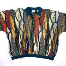 Load image into Gallery viewer, Coogi Rugby Sweater 3D Knit Biggie XXL Vintage