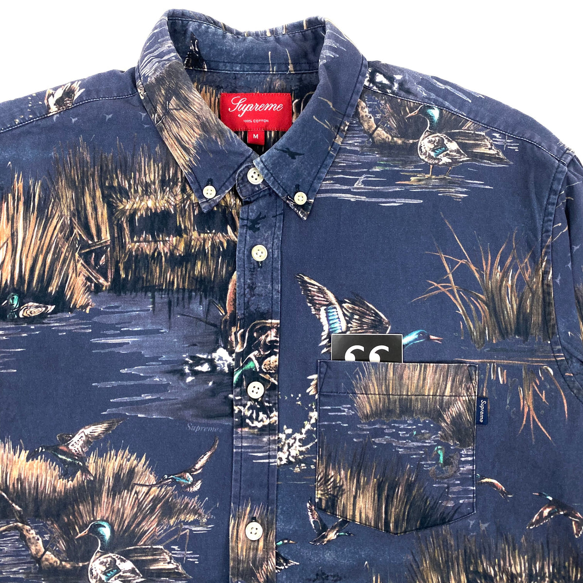 Supreme Dogs & Ducks Button Up Shirt – change clothes