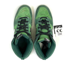 Load image into Gallery viewer, NIKE SB DUNK HIGH BRUT 2007 GREEN TOMATILLO METALLIC SILVER