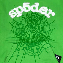 Load image into Gallery viewer, sp5der worldwide websuit hoodie swarovski