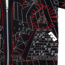Load image into Gallery viewer, Supreme Illuminati Embroidered Thermal Bomber Jacket