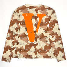 Load image into Gallery viewer, OG VLONE Sand Camo Friends- L/S Tee Shirt 2016