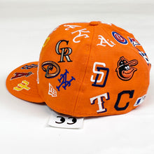 Load image into Gallery viewer, supreme // mlb // new era 59fifty fitted hat 7 1/4 orange 2020