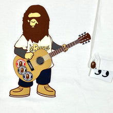Load image into Gallery viewer, Bape Acoustic Guitar Tee Shirt 2000s