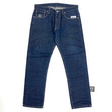 Load image into Gallery viewer, OG ICE CREAM CONES & BONES Indigo Denim Slim Jeans M