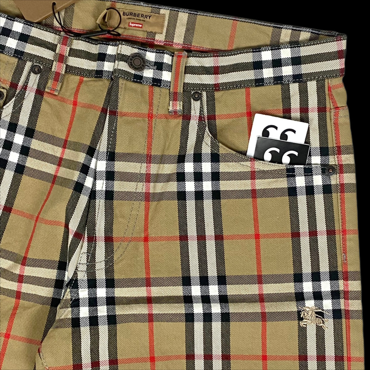 Burberry, Shorts, Burberry Golf Vintage Nova Check Shorts