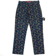 Load image into Gallery viewer, supreme paisley work pant 2013