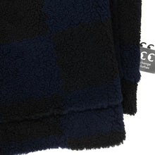 Load image into Gallery viewer, louis vuitton virgil abloh nigo damier fleece blouson navy black 2021