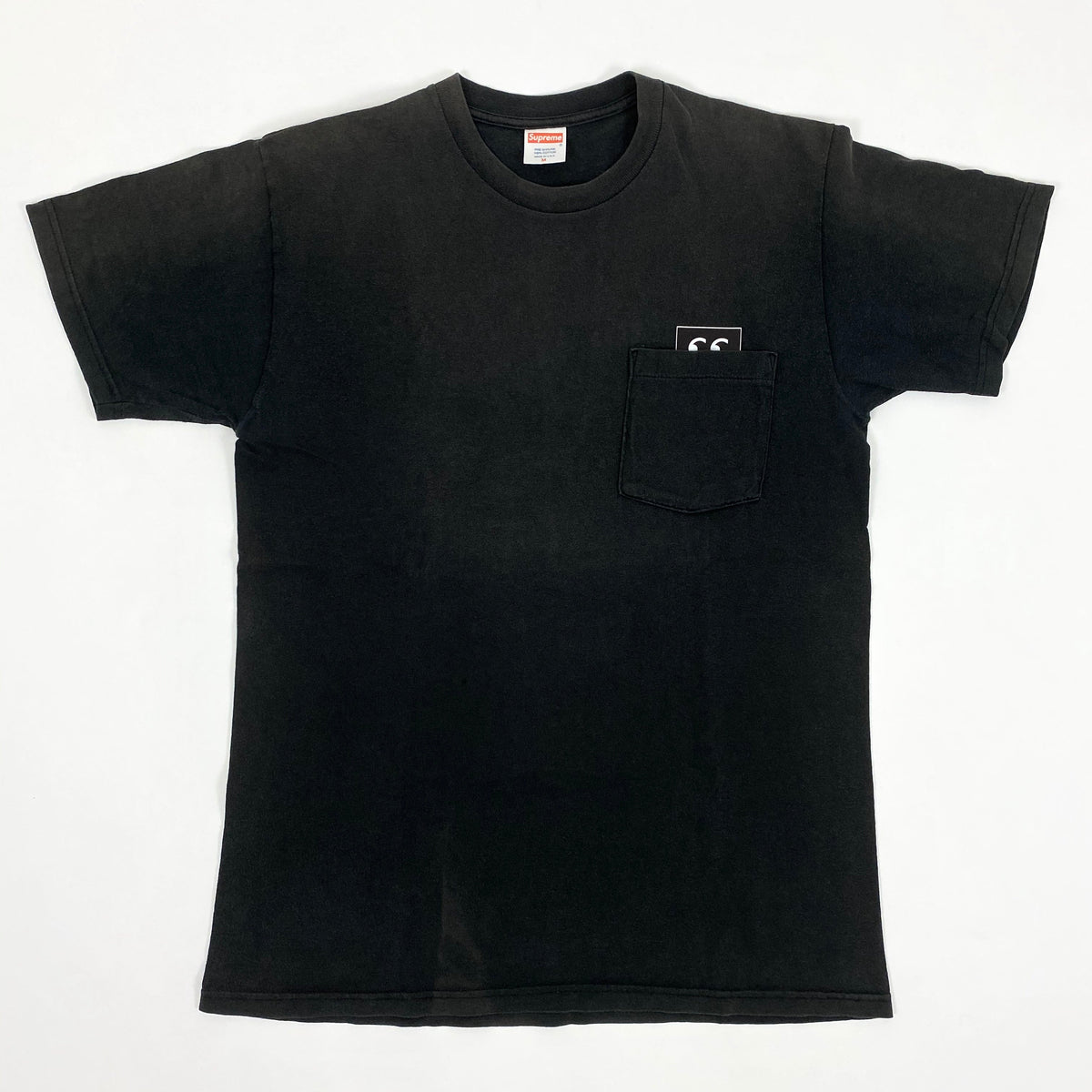 Supreme / Peter Saville Blue Monday Pocket Tee 2005 – change clothes
