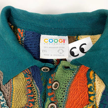 Load image into Gallery viewer, Coogi Rugby Sweater 3D Knit Biggie XXL Vintage