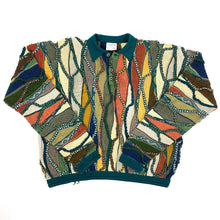 Load image into Gallery viewer, Coogi Rugby Sweater 3D Knit Biggie XXL Vintage