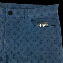 Load image into Gallery viewer, 2019 louis vuitton monogram denim jeans by virgil