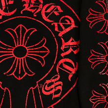 Load image into Gallery viewer, chrome hearts distressed logos dagger zip up