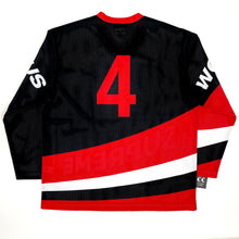 Load image into Gallery viewer, Supreme Crossover Hockey Top Jersey 2019 White Green Yellow