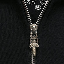 Load image into Gallery viewer, chrome hearts cross dagger zip up hoodie