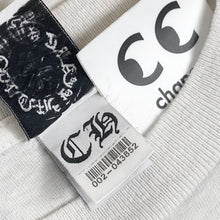 Load image into Gallery viewer, vintage chrome hearts distressed horseshoe plus cross l/s
