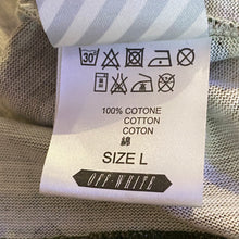 Load image into Gallery viewer, off-white velvet diagonal logo camo tee