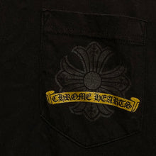Load image into Gallery viewer, 2000s chrome hearts big horseshoe plus cross sleeves l/s