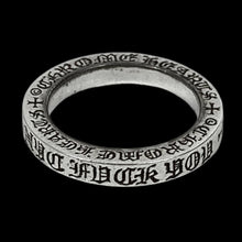 Load image into Gallery viewer, chrome hearts 3mm spacer f you ring