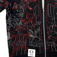 Load image into Gallery viewer, Supreme Illuminati Embroidered Thermal Bomber Jacket