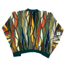 Load image into Gallery viewer, Coogi Rugby Sweater 3D Knit Biggie XXL Vintage