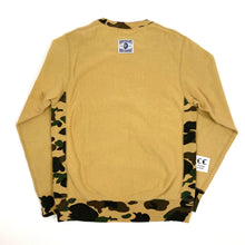 Load image into Gallery viewer, Bape Contrast Camo Apehead Crewneck Sweatshirt