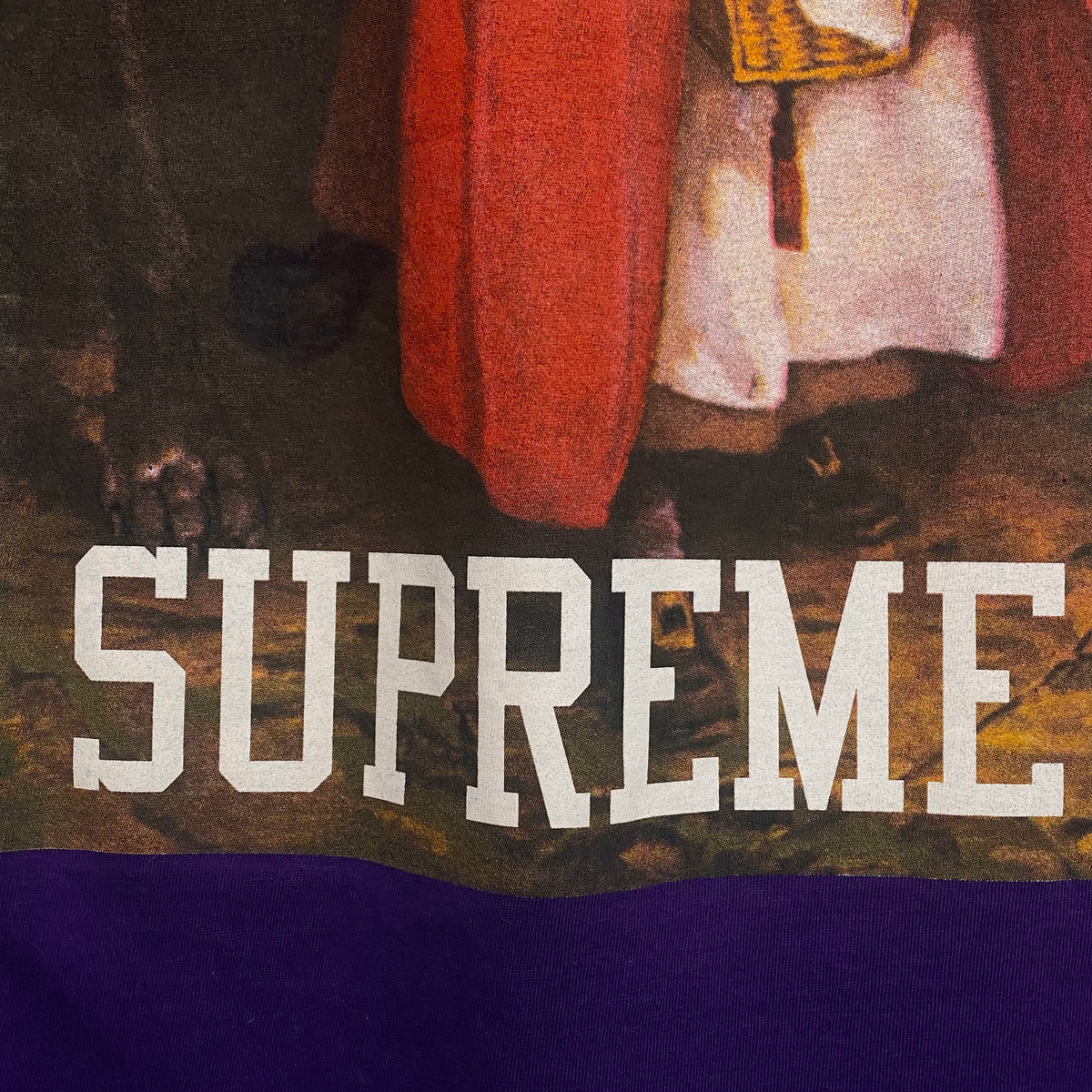 2012 supreme red riding hood tee – change clothes